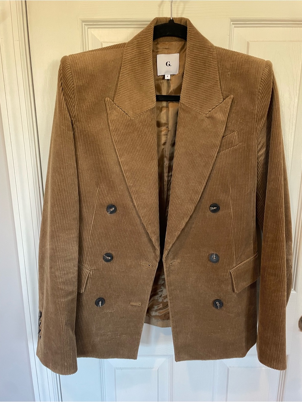 Gwyn (g.label) Corduroy Poets Blazer, size 4